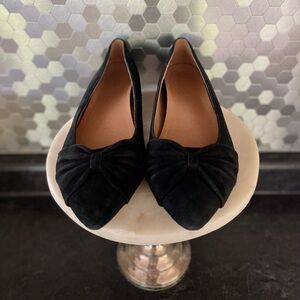 Vionic Suede Ballet Flats Size 9.5